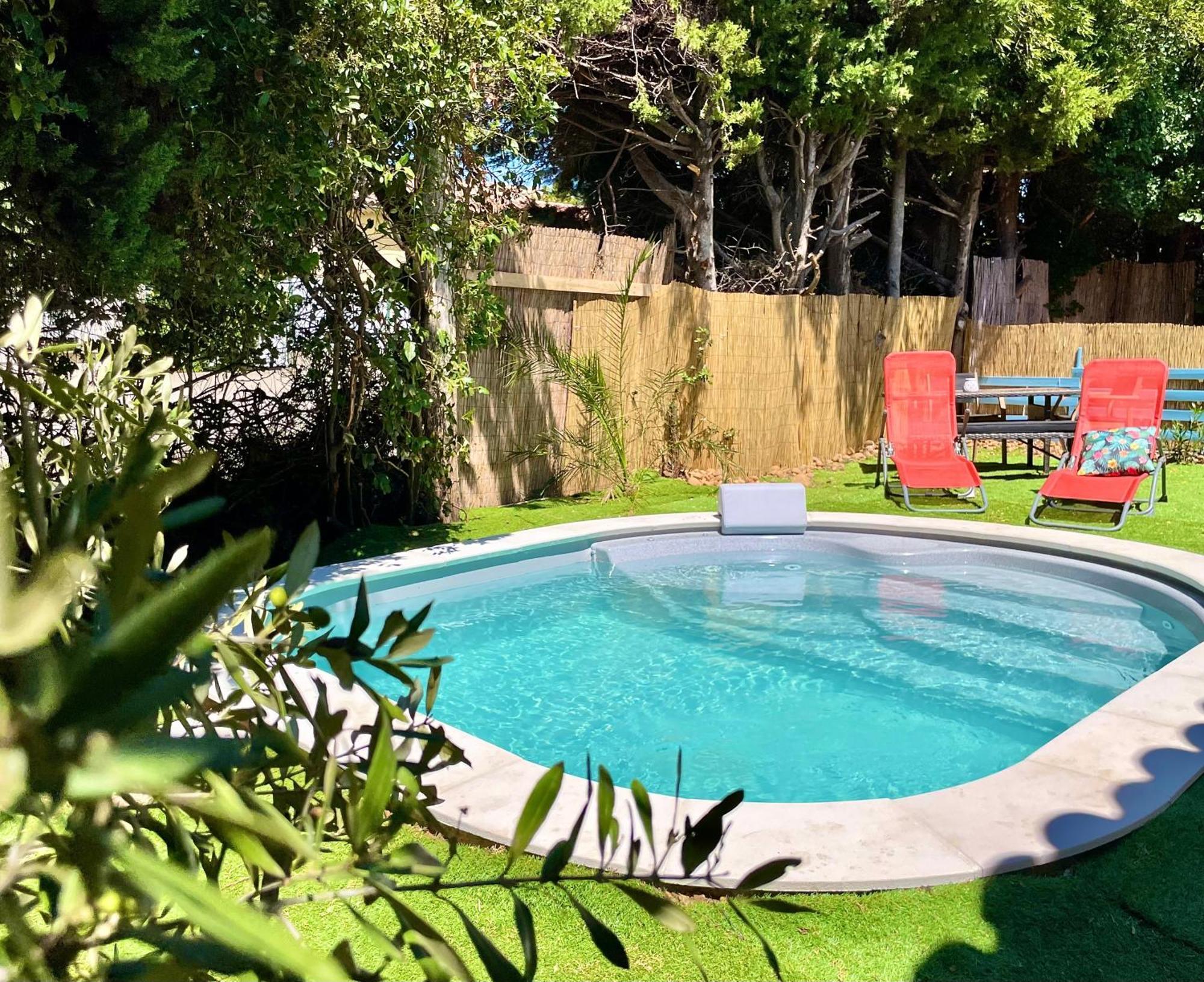 הוילה Morieres-les-Avignon Calme Et Intimite Proche Avignon Piscine Options Au Choix Privee Ou Partagee De Juin A Octobre מראה חיצוני תמונה