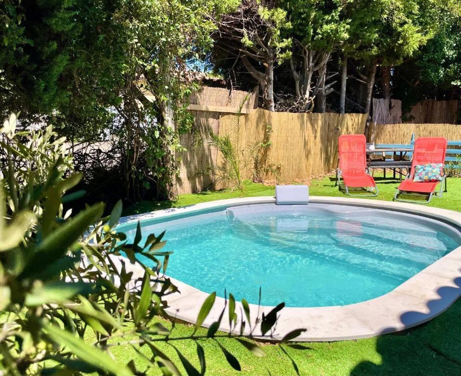 הוילה Morieres-les-Avignon Calme Et Intimite Proche Avignon Piscine Options Au Choix Privee Ou Partagee De Juin A Octobre מראה חיצוני תמונה