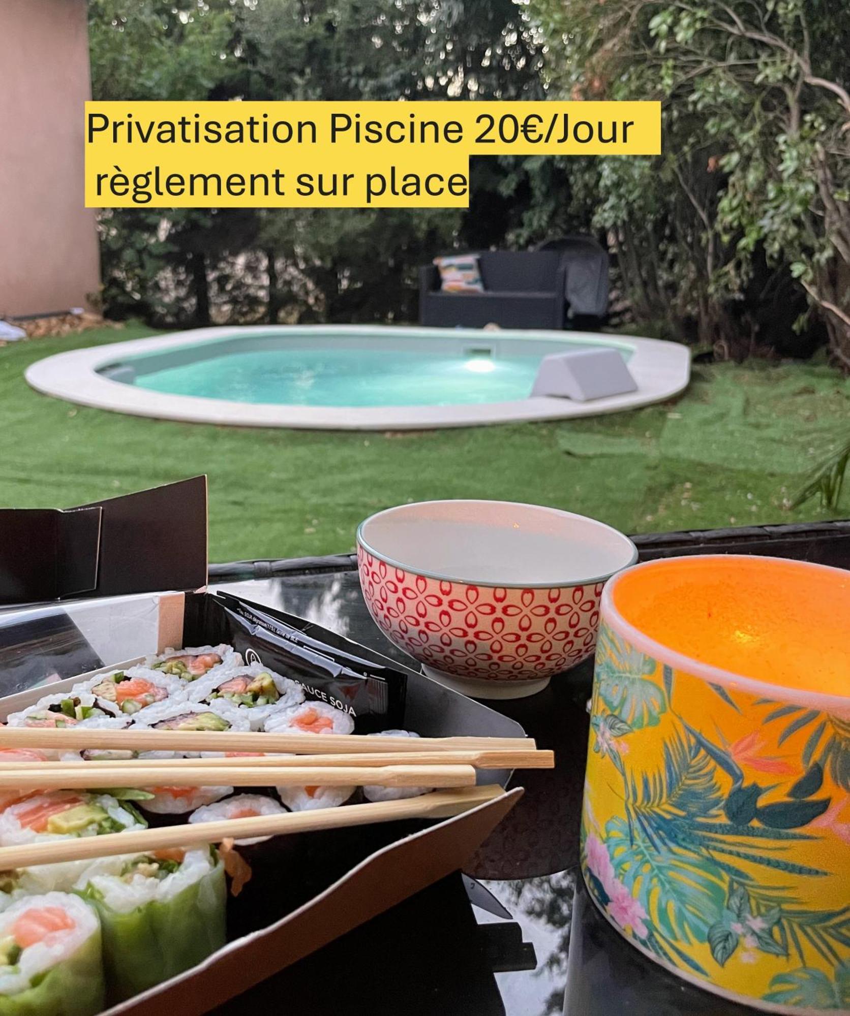 הוילה Morieres-les-Avignon Calme Et Intimite Proche Avignon Piscine Options Au Choix Privee Ou Partagee De Juin A Octobre מראה חיצוני תמונה
